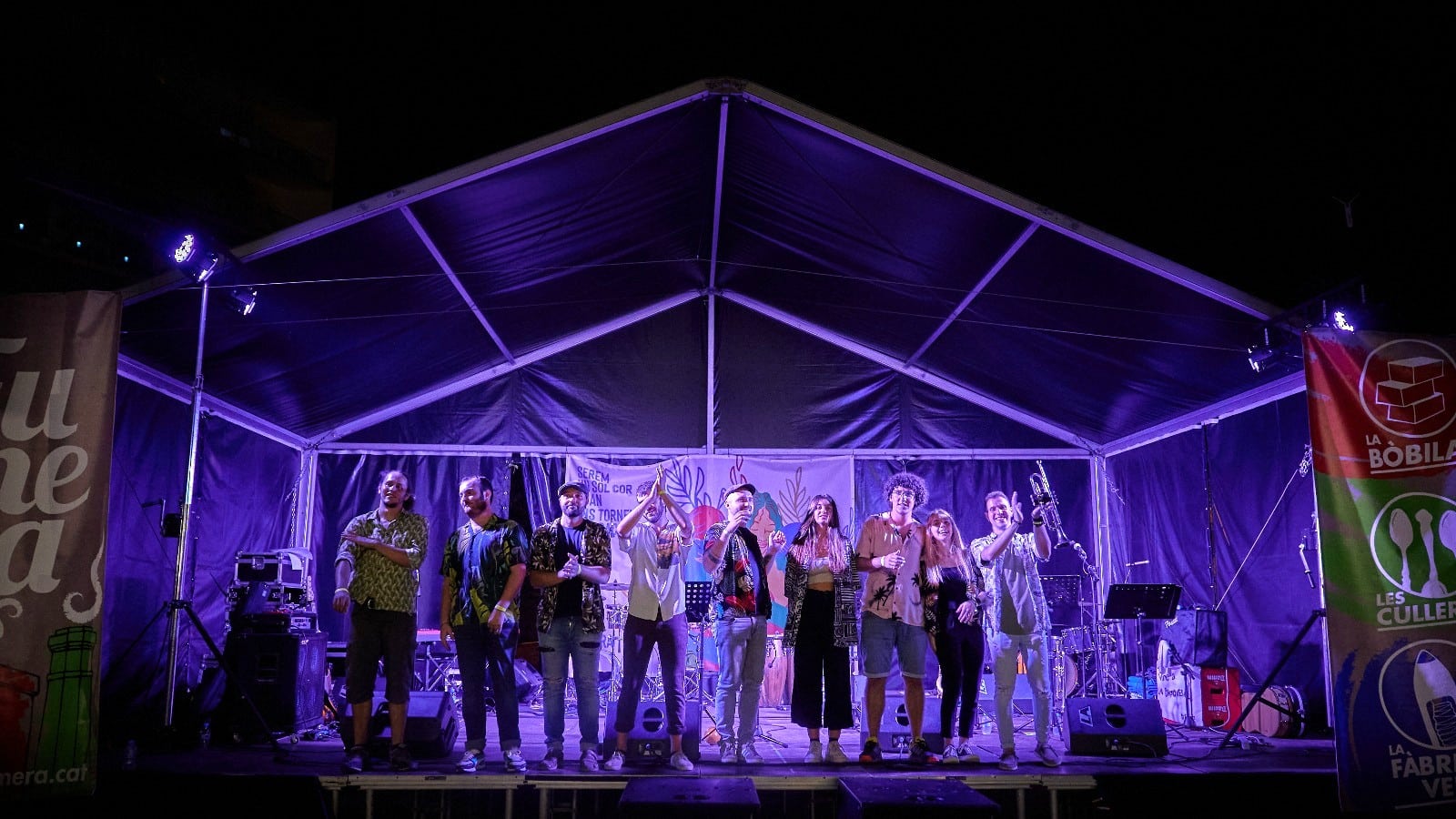 el patio concert de salsa